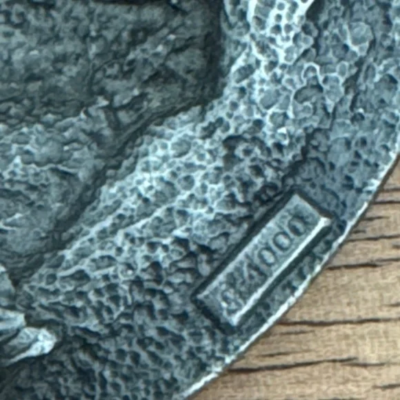 Western Rose Small Siskiyou Belt Buckle Vtg 1985 Metal - Picture 4 of 10